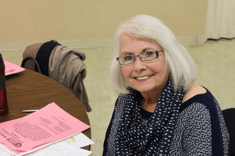 Assisting Her Peers EveryStep Senior Companion Volunteer Sue Lyons